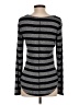 Ann Taylor Silver Long Sleeve Top Size S - photo 2