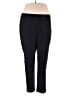 Lane Bryant Solid Black Active Pants Size 18 - photo 1