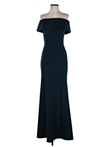 Aqua Cocktail Dress (view 1)