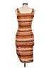 Unbranded Argyle Orange Cocktail Dress Size M - photo 2