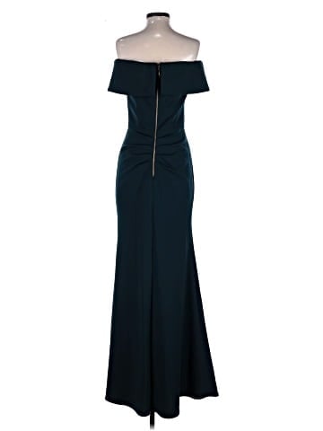 Aqua Cocktail Dress (view 2)