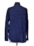 Old Navy 100% Cotton Checkered-gingham Blue Long Sleeve Button-Down Shirt Size L - photo 2