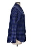 Old Navy 100% Cotton Checkered-gingham Blue Long Sleeve Button-Down Shirt Size L - photo 4