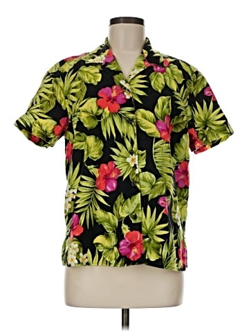 Jones New York Sport Short Sleeve Button-Down Shirt (view 1)