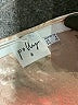 Polly 100% Polyester Metallic Tan Formal Skirt Size 8 - photo 4