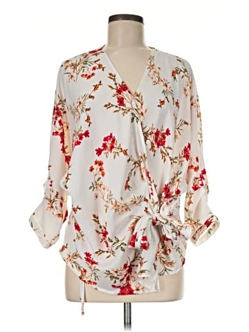 Naked Zebra 3/4 Sleeve Blouse (view 1)