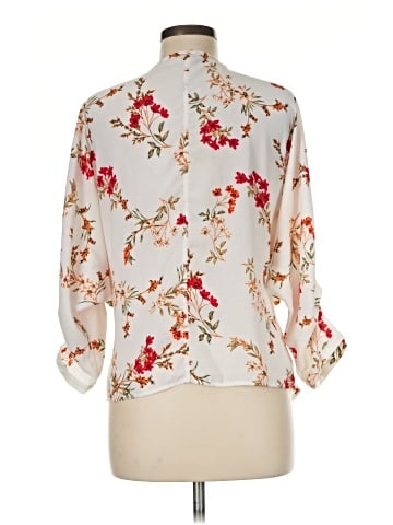 Naked Zebra 3/4 Sleeve Blouse (view 2)