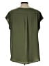 Chico's 100% Polyester Green Casual Skirt Size Lg (2) - photo 2