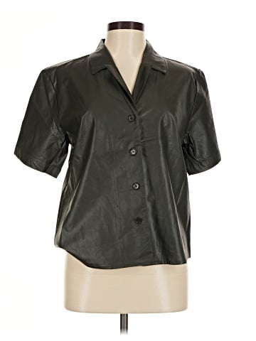 Banana Republic Factory Store Short Sleeve Blouse (view 1)