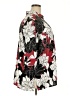 Catherines Floral Black 3/4 Sleeve Blouse Size 2XWP - photo 4