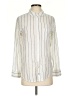 Rails Stripes Ivory Long Sleeve Blouse Size XS - photo 1
