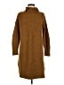 Garnet Hill Brown Turtleneck Sweater Size M - photo 1