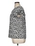 Unbranded Animal Print Silver Short Sleeve Blouse Size XL (estimated) - photo 5