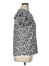 Unbranded Animal Print Silver Short Sleeve Blouse Size XL (estimated) - photo 4