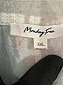 Monday Fun Ivory Sleeveless Button-Down Shirt Size XXL - photo 7