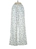 Shein 100% Polyester Print Blue Casual Pants Size 4 - photo 1