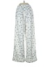 Shein 100% Polyester Print Blue Casual Pants Size 4 - photo 2