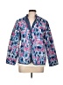 Alfred Dunner 100% Polyester Blue Jacket Size 16 Petite - photo 1