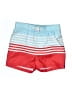 Rugged Butts 100% Polyester Stripes Red Board Shorts Size 2T - photo 1