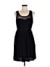 H&M 100% Polyester Solid Black Cocktail Dress Size S - photo 1