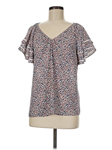 Ann Taylor LOFT Short Sleeve Blouse (view 1)