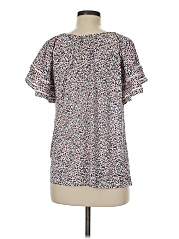 Ann Taylor LOFT Short Sleeve Blouse (view 2)