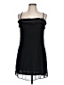 FORLA PARIS 100% Polyester Black Cocktail Dress Size L - photo 1