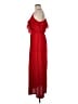 Boohoo 100% Polyester Red Casual Dress Size 8 - photo 5