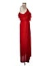 Boohoo 100% Polyester Red Casual Dress Size 8 - photo 4