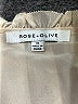 Rose + Olive 100% Polyester Ivory Long Sleeve Blouse Size M - photo 7