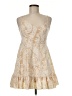 Boohoo 100% Polyester Paisley Ivory Cocktail Dress Size 8 - photo 1