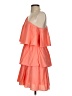 Do & Be 100% Polyester Orange Cocktail Dress Size S - photo 5