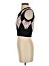 Shein Argyle Black Sweater Vest Size 4 - photo 5