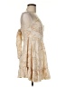 Boohoo 100% Polyester Paisley Ivory Cocktail Dress Size 8 - photo 4