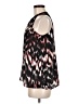 Aqua 100% Polyester Black Sleeveless Blouse Size M - photo 5