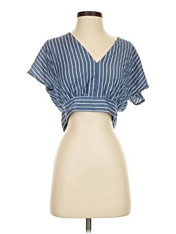 Jun & Ivy Short Sleeve Blouse (view 1)