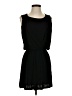 Whisper Solid Black Casual Dress Size S (estimated) - photo 1