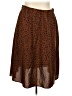 Shein Curve Animal Print Brown Casual Skirt Size 20 Plus (4) - photo 1