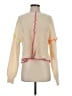 New In Color Block Ivory Pullover Sweater Size S - photo 1