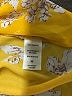West Kei 100% Polyester Yellow Short Sleeve Blouse Size M - photo 8