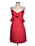Lucy Paris 100% Polyester Red Cocktail Dress Size 10 - photo 1