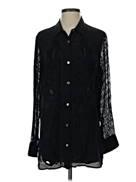 Robert Graham 3/4 Sleeve Silk Top
