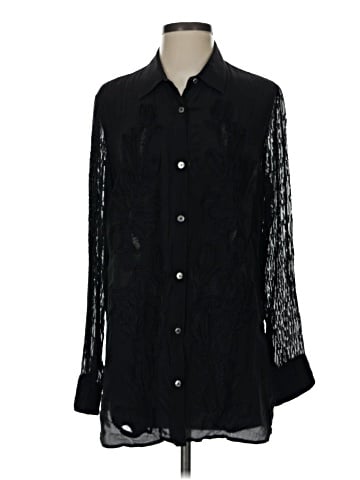 Robert Graham 3/4 Sleeve Silk Top (view 1)