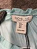Rachel Zoe 100% Polyester Teal Short Sleeve Blouse Size S - photo 7