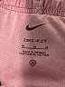 Nike 100% Polyester Solid Pink Athletic Shorts Size M - photo 3