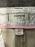 Express Solid Yellow Ivory Khaki Shorts Size 12 - photo 3