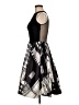 Maslavi Graphic Black Cocktail Dress Size 6 - photo 5
