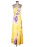 Lini 100% Polyester Tie-dye Yellow Casual Dress Size M - photo 1
