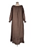 Unbranded 100% Polyester Brown Casual Dress Size M - photo 2