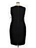 Kasper Solid Black Cocktail Dress Size 18W - photo 2
